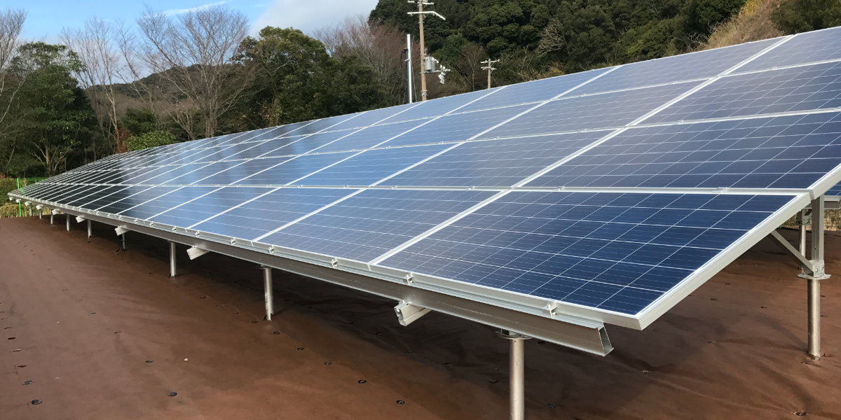 兵庫県淡路市低圧太陽光発電所78.0kW
